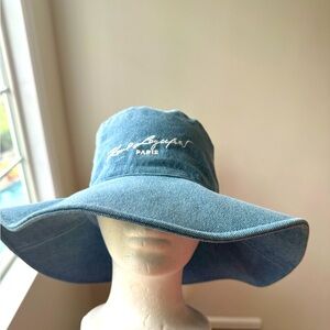 Karl lagerfeld denim bucket hat